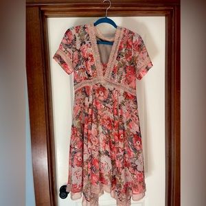 Floral Anthropologie Dress